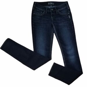 SILVER AIKO SKINNY JEANS,  SIZE W25/L33